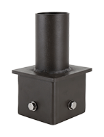 4 Inch Square Pole Mount for use with LED Area Lights