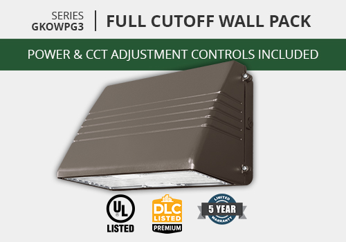 New Product Full Cutoff Wall Pack GKOWPG3