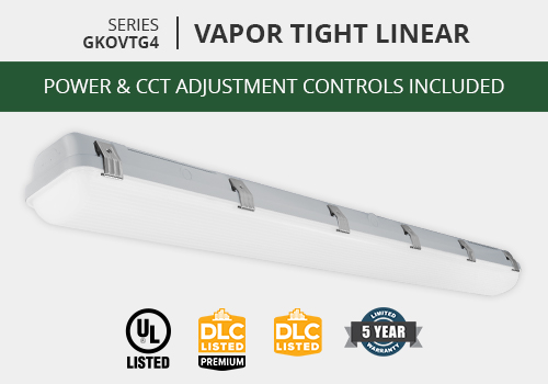 New Product Vapor Tight GKOVTG4