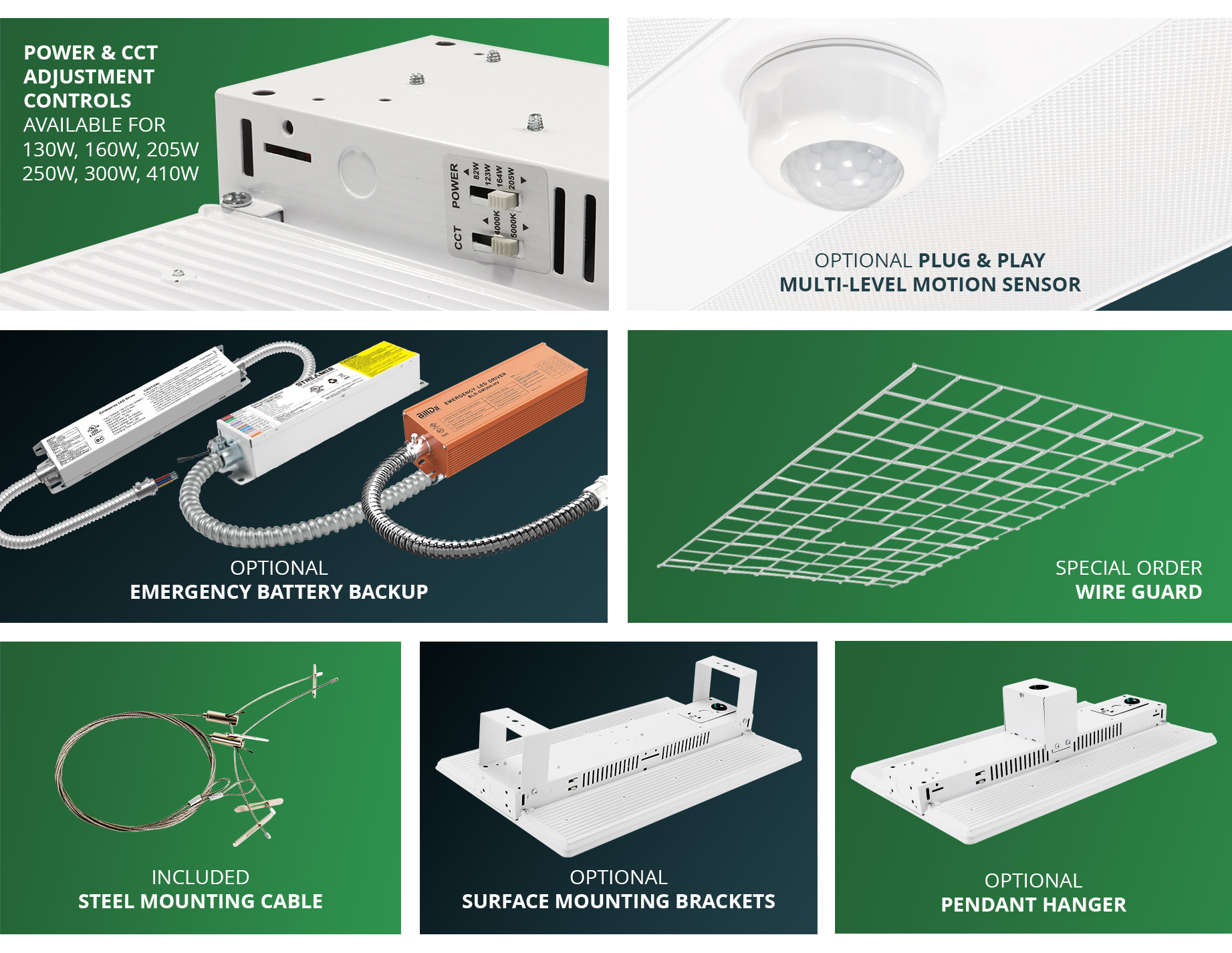 Linear High Bay GKOMLHG7 Features