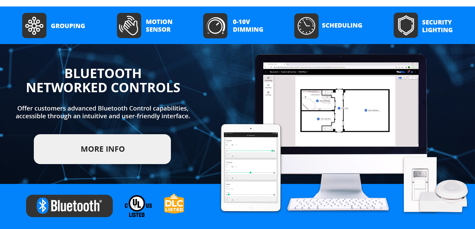 Bluetooth Networked Controls